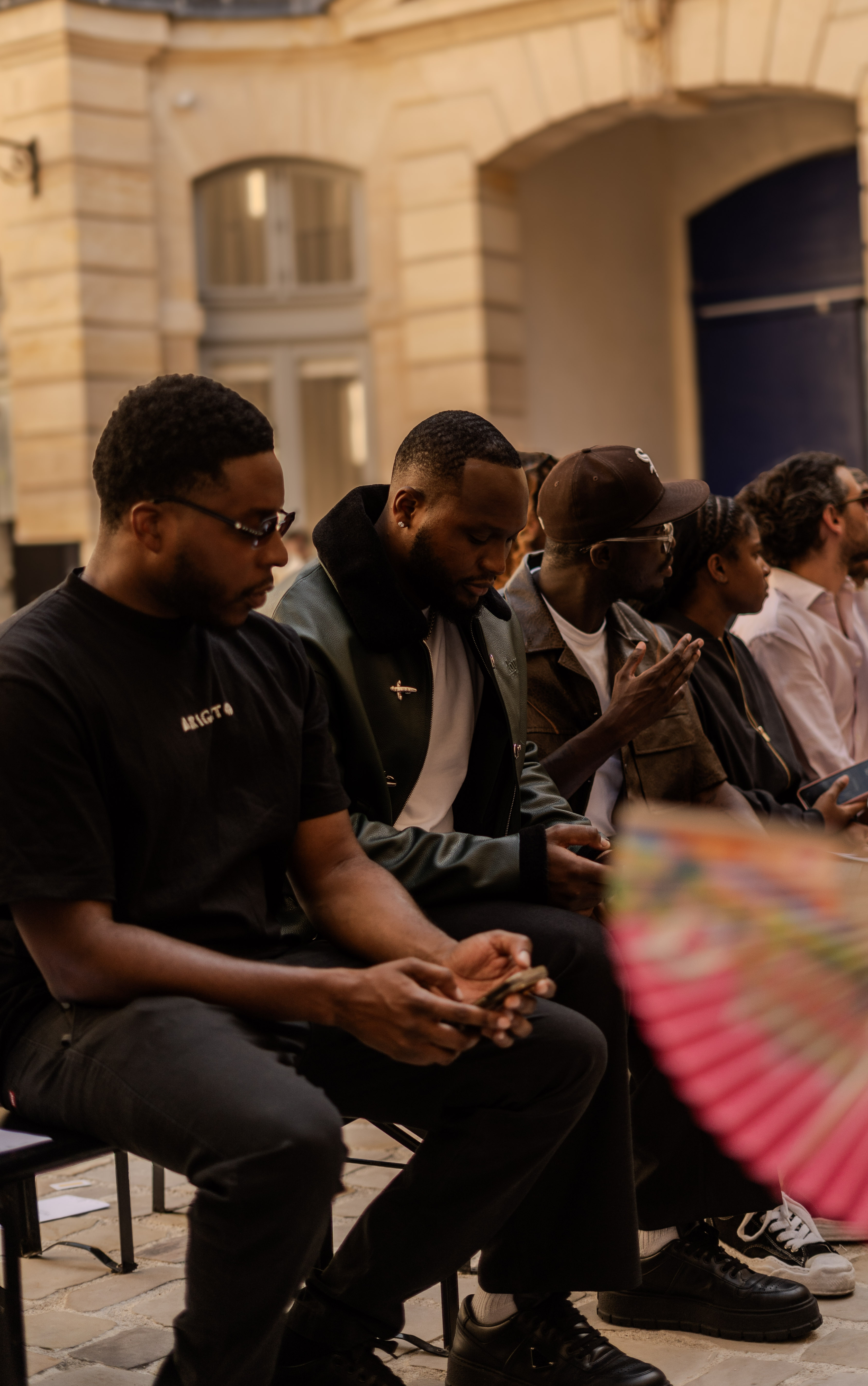Viddal Riley attends Valette Studio at Paris Fashion Week 2026