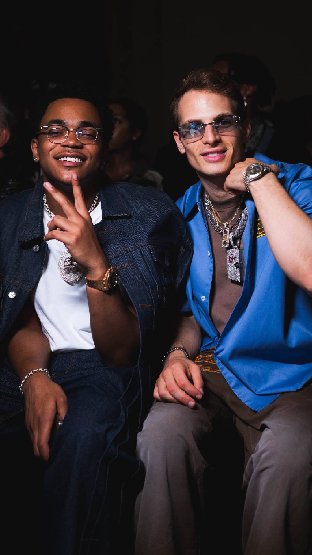 Gianni at Paris Fashion week