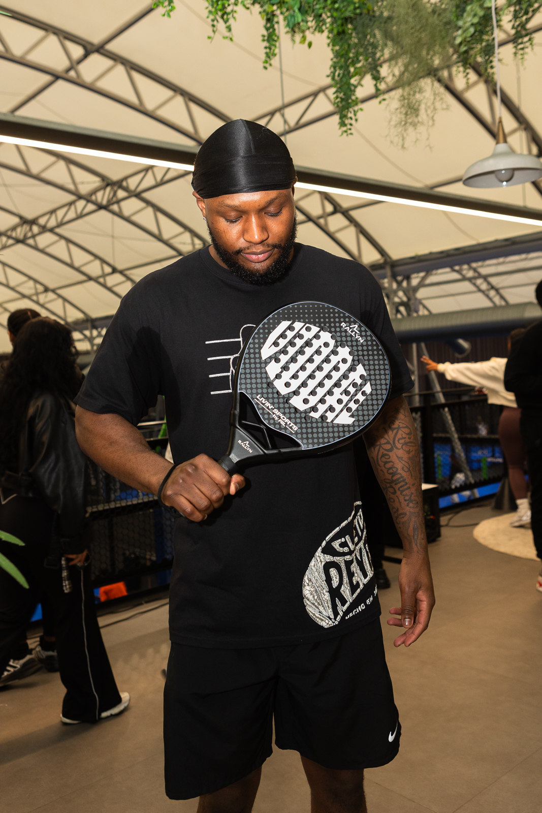 Viddal Riley Celebrity Padel Tournament